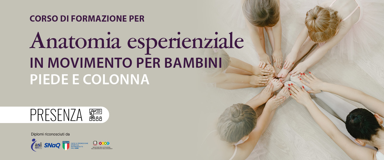 anatomia esperienziale per bambini